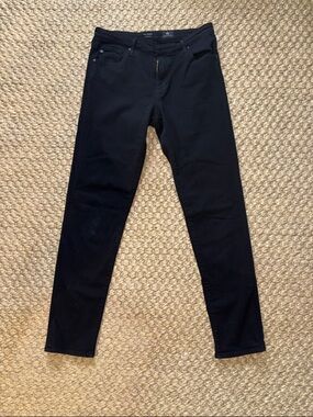 Ag Adriano Goldschmied Skinny Jeans in Black